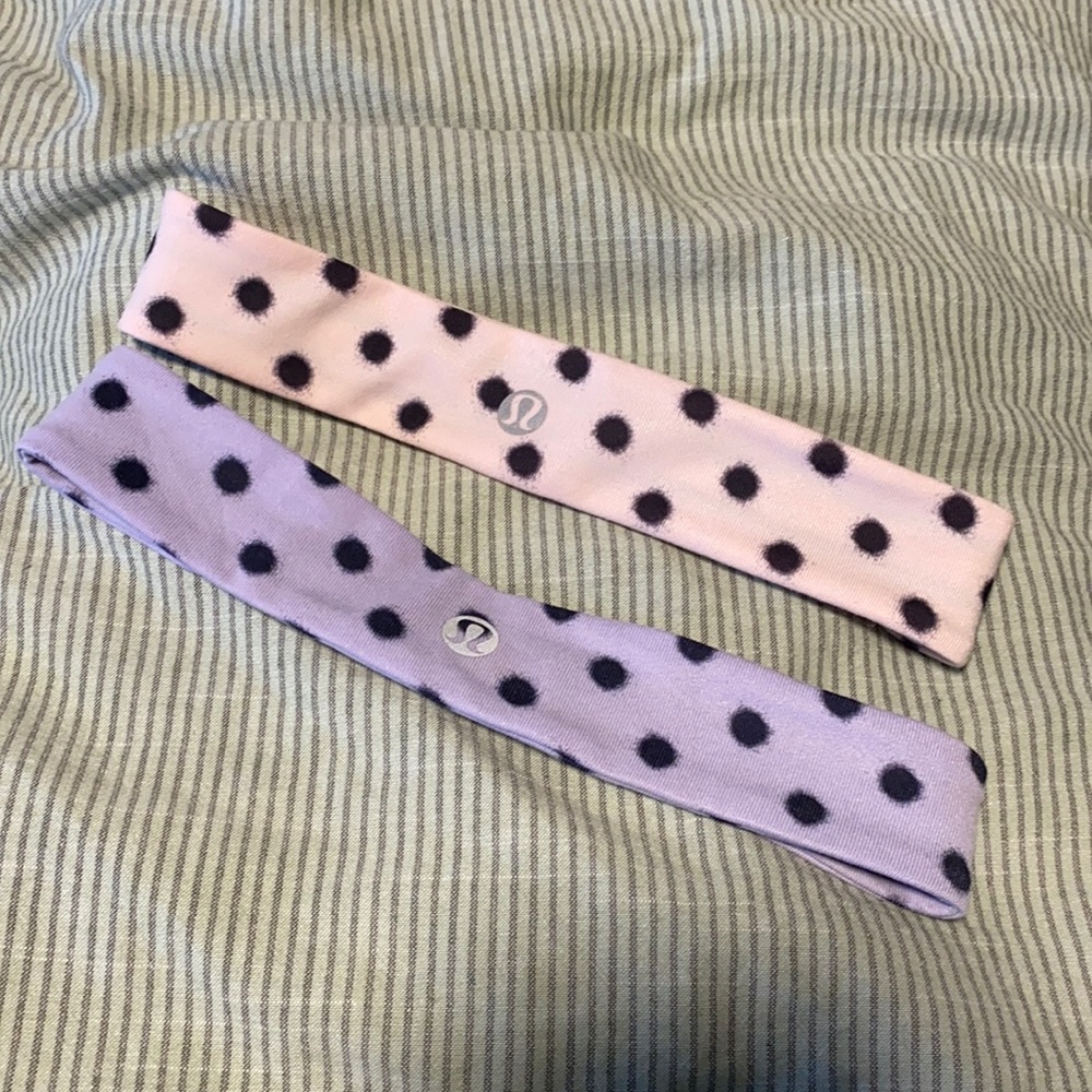 Two Lululemon Headbands